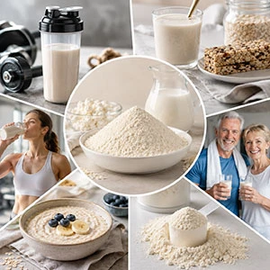 What is calcium caseinate used for?